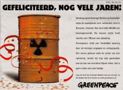 Advertentie Greenpeace